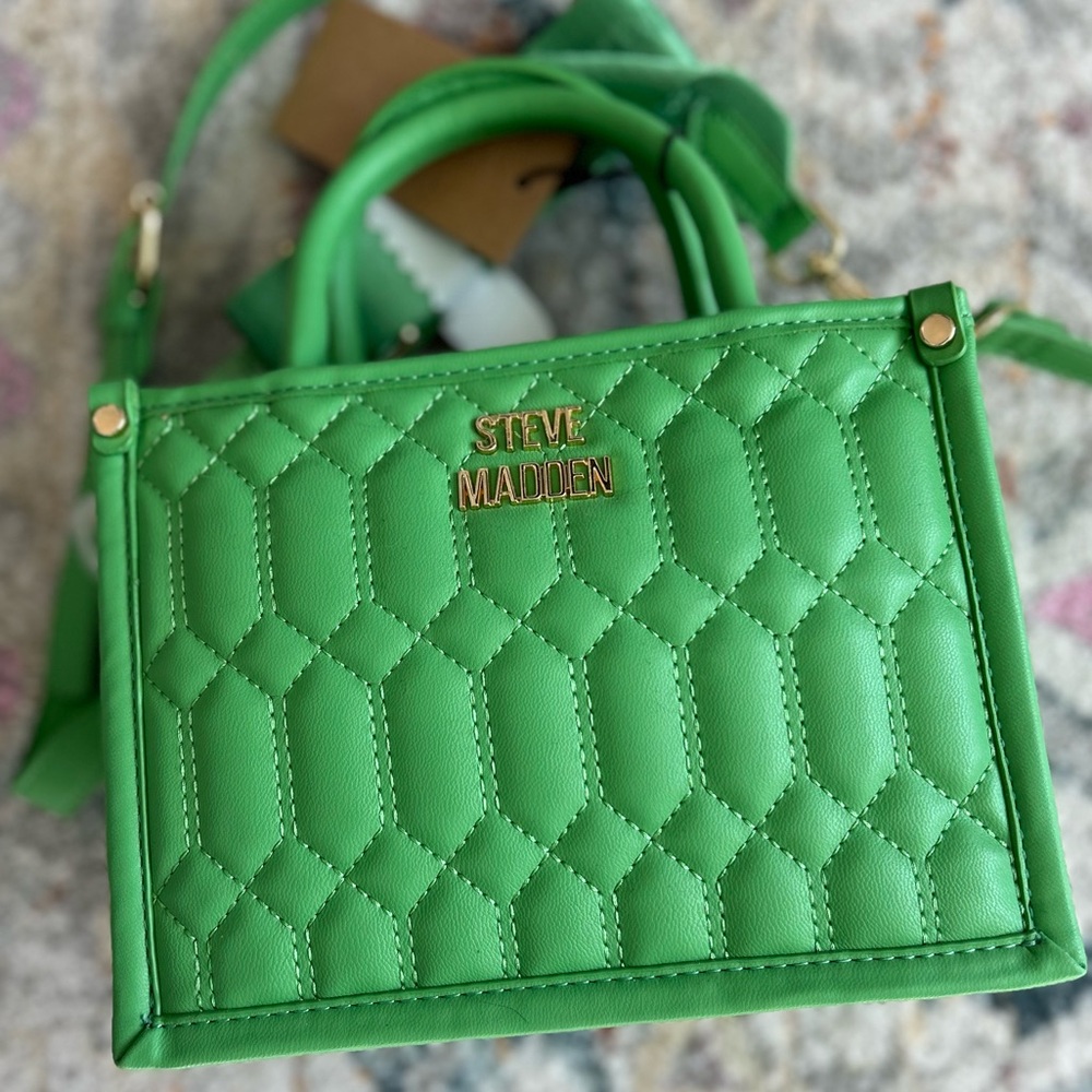Steve Madden Viral Kelly Green Purse